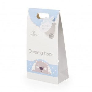 Cangaroo Βρεφική Κουβέρτα 75x100 cm Dreamy Bear Blue Cangaroo Βρεφική Κουβέρτα 75x100 cm Dreamy Bear Blue