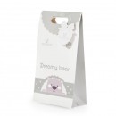 Cangaroo Βρεφική Κουβέρτα 75x100 cm Dreamy Bear Γκρι