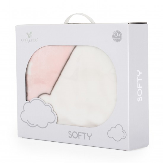 Cangaroo Βρεφική Κουβέρτα 80/110 Softy Sweet Αγκαλιές Ροζ Cangaroo Βρεφική Κουβέρτα 80/110 Softy Sweet Αγκαλιές Ροζ