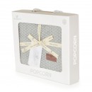 Cangaroo Βρεφική Κουβέρτα 80x100 εκ. Ποπ Κορν Γκρι Cangaroo Βρεφική Κουβέρτα 80x100 εκ. Ποπ Κορν Γκρι