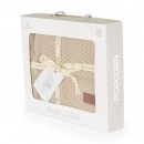 Cangaroo Βρεφική Κουβέρτα 80x100 εκ. Ποπ Κορν Καφέ Cangaroo Βρεφική Κουβέρτα 80x100 εκ. Ποπ Κορν Καφέ