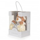 Cangaroo Βρεφική Κουβέρτα 90/75 εκ. Με  Παιχνίδι Addie Bear Μπεζ