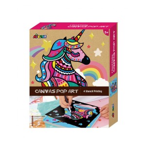 Canvas Pop Art Unicorn Avenir