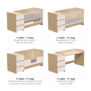 Casababy Combo Maxi Βρεφική Πολυμορφική Κούνια 4 σε 1