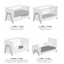 Casababy Oslo Grey Βρεφικό Κρεβάτι Μετατρεπόμενο Σε Προεφηβικό Casababy Oslo Grey Βρεφικό Κρεβάτι Μετατρεπόμενο Σε Προεφηβικό