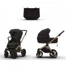 Cava Καρότσι 2σε1 Με Καλαθούνα Coal 01 Riko Cava Καρότσι 2σε1 Με Καλαθούνα Coal 01 Riko