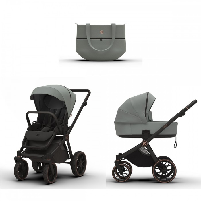 Cava Καρότσι 2σε1 Με Καλαθούνα Sage C12 Riko Cava Καρότσι 2σε1 Με Καλαθούνα Sage C12 Riko