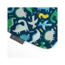 Cheeky Chompers Μπαντάνα Υφασμάτινη Με Κουμπί Dino & Ρίγες 2τμχ