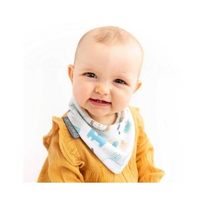 CheekyChompers Μπαντάνα από 100% Βαμβάκι Animals & Midnight Stars 2τμχ CheekyChompers Μπαντάνα από 100% Βαμβάκι Animals & Midnight Stars 2τμχ