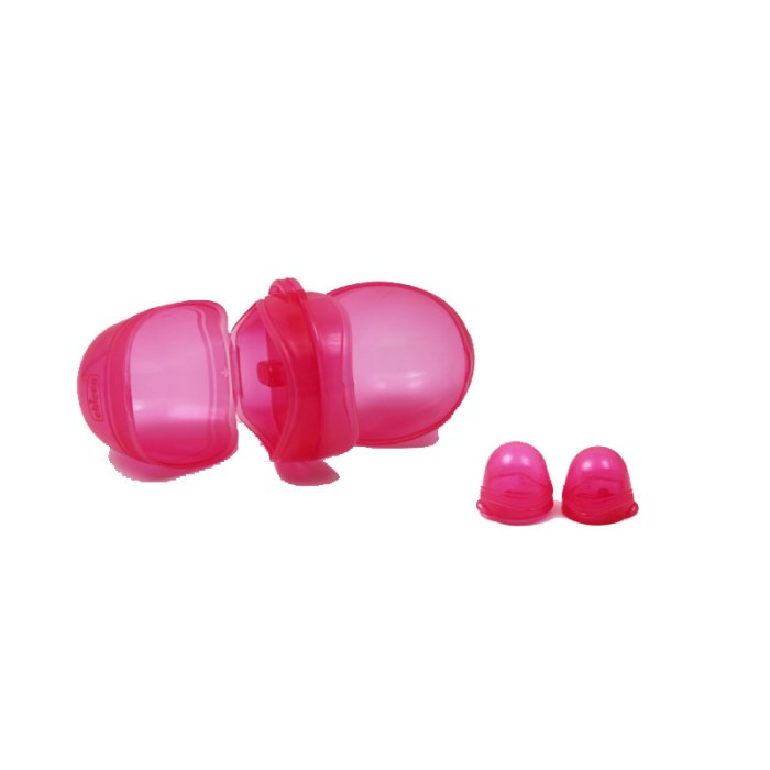 Chicco Διπλή Θήκη Πιπίλας Ροζ Chicco Διπλή Θήκη Πιπίλας Ροζ