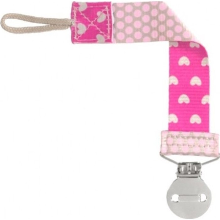 Chicco Fashion Κλιπ Πιπίλας Ροζ Chicco Fashion Κλιπ Πιπίλας Ροζ