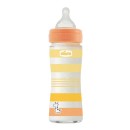 Chicco Γυάλινο Μπιμπερό Well Being Κατά Των Κολικών Με Θηλή Σιλικόνης 240ml Για 0+ Μηνών Chicco Γυάλινο Μπιμπερό Well Being Κατά Των Κολικών Με Θηλή Σιλικόνης 240ml Για 0+ Μηνών