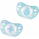 Chicco Ορθοδοντικές Πιπίλες Σιλικόνης Για 0-6 Μηνών Σιελ 2τμχ Chicco Ορθοδοντικές Πιπίλες Σιλικόνης Για 0-6 Μηνών Σιελ 2τμχ