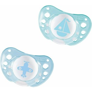 Chicco Ορθοδοντικές Πιπίλες Σιλικόνης Για 0-6 Μηνών Σιελ 2τμχ Chicco Ορθοδοντικές Πιπίλες Σιλικόνης Για 0-6 Μηνών Σιελ 2τμχ
