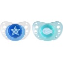 Chicco Ορθοδοντικές Πιπίλες Σιλικόνης Για 6-16+ Μηνών Σιελ2τμχ Chicco Ορθοδοντικές Πιπίλες Σιλικόνης Για 6-16+ Μηνών Σιελ2τμχ