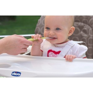 Chicco Βρεφικό Κουτάλι από Σιλικόνη Πράσινο Για 6+ Μηνών Chicco Βρεφικό Κουτάλι από Σιλικόνη Πράσινο Για 6+ Μηνών