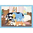 Clementoni Παιδικό Παζλ 4 in 1 Super Color Bluey 12-16-20-24tmx Clementoni Παιδικό Παζλ 4 in 1 Super Color Bluey 12-16-20-24tmx