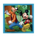 Clementoni Παιδικό Παζλ Super Color Disney Mickey And Friends 3x48τμχ Clementoni Παιδικό Παζλ Super Color Disney Mickey And Friends 3x48τμχ