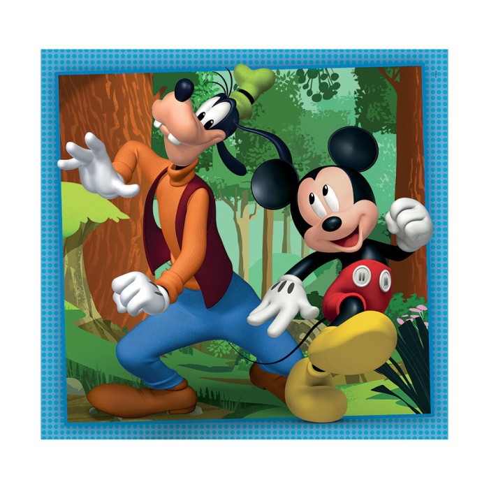 Clementoni Παιδικό Παζλ Super Color Disney Mickey And Friends 3x48τμχ Clementoni Παιδικό Παζλ Super Color Disney Mickey And Friends 3x48τμχ