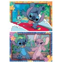 Clementoni Παιδικό Παζλ Super Color Disney Stitch 2x20τμχ Clementoni Παιδικό Παζλ Super Color Disney Stitch 2x20τμχ