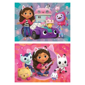 Clementoni Παιδικό Παζλ Super Color DreamWorks Gabby's Dollhouse 2x20τμχ Clementoni Παιδικό Παζλ Super Color DreamWorks Gabby's Dollhouse 2x20τμχ