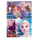 Clementoni Παιδικό Παζλ Super Color Frozen 2x60τμχ 5+ Χρονών