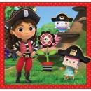 Clementoni Παιδικό Παζλ Super Color Gabby's Dollhouse 3x48 τμχ Clementoni Παιδικό Παζλ Super Color Gabby's Dollhouse 3x48 τμχ