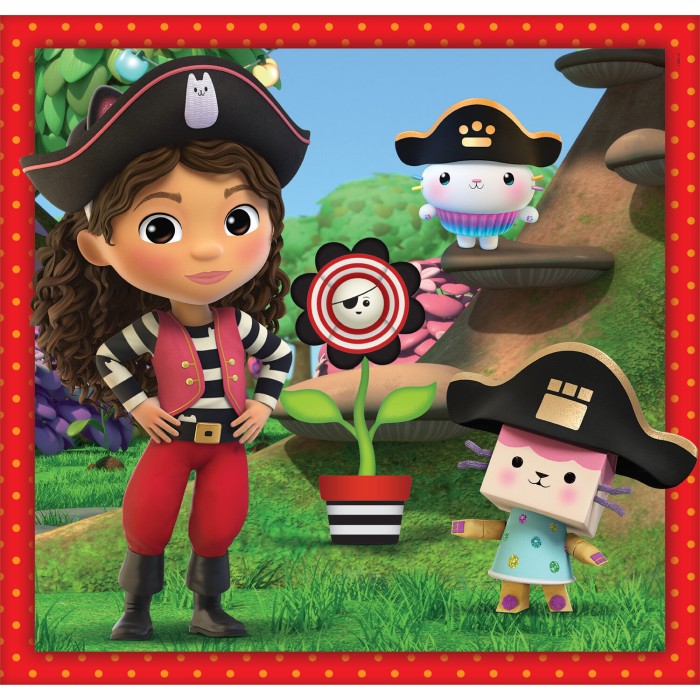 Clementoni Παιδικό Παζλ Super Color Gabby's Dollhouse 3x48 τμχ Clementoni Παιδικό Παζλ Super Color Gabby's Dollhouse 3x48 τμχ