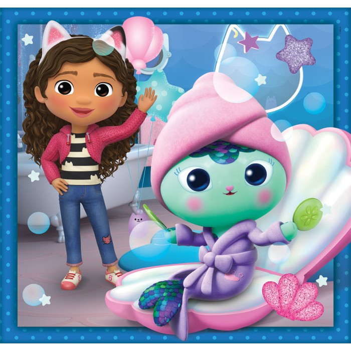 Clementoni Παιδικό Παζλ Super Color Gabby's Dollhouse 3x48 τμχ Clementoni Παιδικό Παζλ Super Color Gabby's Dollhouse 3x48 τμχ