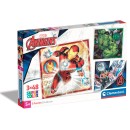 Clementoni Παιδικό Παζλ Super Color Marvel Avengers 3x48 τμχ Clementoni Παιδικό Παζλ Super Color Marvel Avengers 3x48 τμχ
