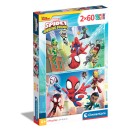 Clementoni Παιδικό Παζλ Super Color Marvel Spidey Και Οι Απίθανοι Φίλοι Του 2x60 τμχ Clementoni Παιδικό Παζλ Super Color Marvel Spidey Και Οι Απίθανοι Φίλοι Του 2x60 τμχ