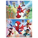 Clementoni Παιδικό Παζλ Super Color Marvel Spidey Και Οι Απίθανοι Φίλοι Του 2x60 τμχ Clementoni Παιδικό Παζλ Super Color Marvel Spidey Και Οι Απίθανοι Φίλοι Του 2x60 τμχ