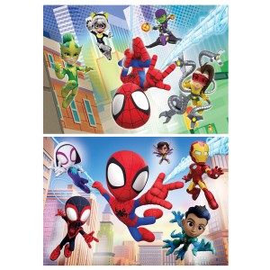 Clementoni Παιδικό Παζλ Super Color Marvel Spidey Και Οι Απίθανοι Φίλοι Του 2x60 τμχ Clementoni Παιδικό Παζλ Super Color Marvel Spidey Και Οι Απίθανοι Φίλοι Του 2x60 τμχ