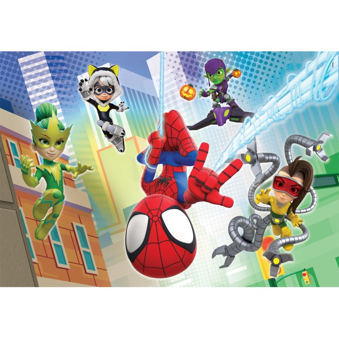 Clementoni Παιδικό Παζλ Super Color Marvel Spidey Και Οι Απίθανοι Φίλοι Του 2x60 τμχ Clementoni Παιδικό Παζλ Super Color Marvel Spidey Και Οι Απίθανοι Φίλοι Του 2x60 τμχ