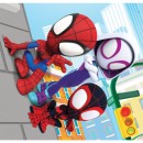 Clementoni Παιδικό Παζλ Super Color Marvel Spidey Και Οι Απίθανοι Φίλοι Του 3x48τμχ 5+ Χρονών