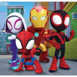 Clementoni Παιδικό Παζλ Super Color Marvel Spidey Και Οι Απίθανοι Φίλοι Του 3x48τμχ 5+ Χρονών