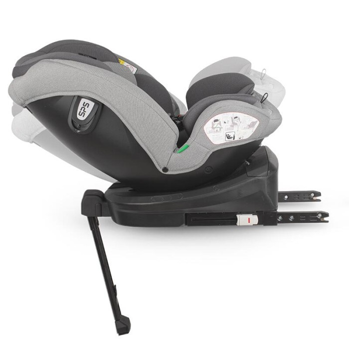 Coccolle Κάθισμα Αυτοκινήτου iSize 40-150 cm Sidra Moonlit Γκρι Coccolle Κάθισμα Αυτοκινήτου iSize 40-150 cm Sidra Moonlit Γκρι