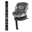 Coccolle Κάθισμα Αυτοκινήτου iSize 40-150 cm Sidra Moonlit Γκρι Coccolle Κάθισμα Αυτοκινήτου iSize 40-150 cm Sidra Moonlit Γκρι