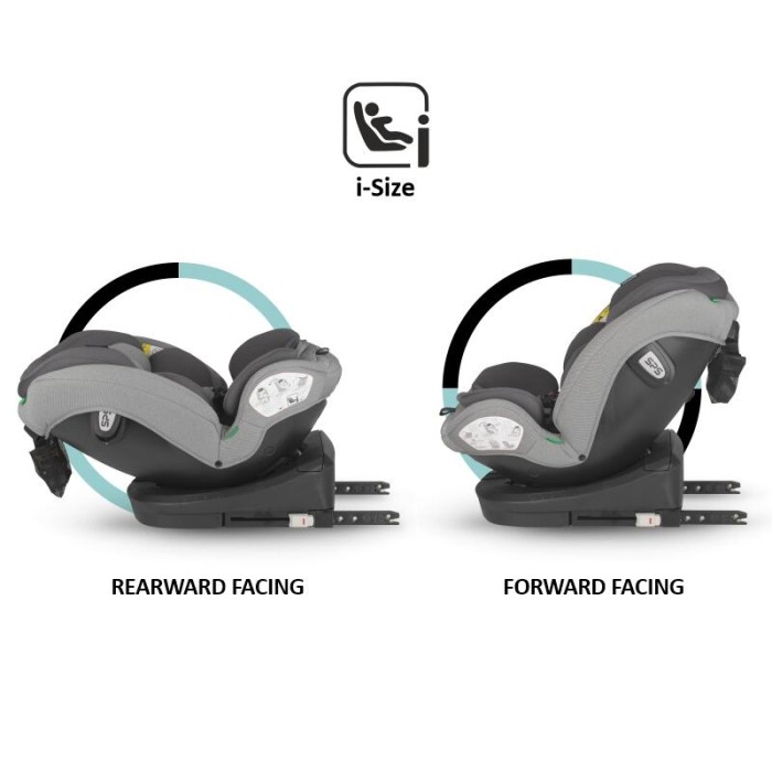 Coccolle Κάθισμα Αυτοκινήτου iSize 40-150 cm Nyota Moonlit Grey