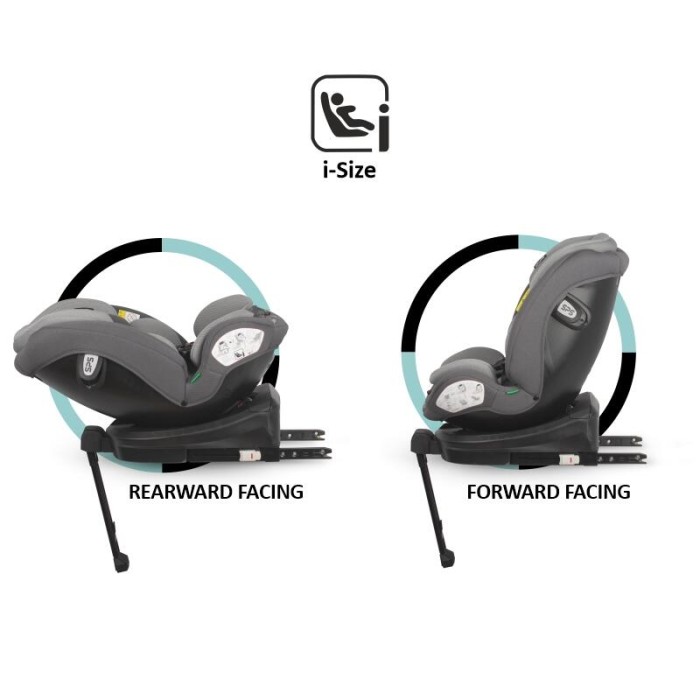 Coccolle Κάθισμα Αυτοκινήτου iSize 40-150 cm Sidra Diamond Black