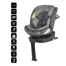 Coccolle Κάθισμα Αυτοκινήτου iSize 40-150 cm Sidra Diamond Black