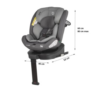 Coccolle Κάθισμα Αυτοκινήτου iSize 40-150 cm Sidra Diamond Black