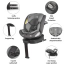 Coccolle Κάθισμα Αυτοκινήτου iSize 40-150 cm Sidra Diamond Black