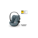 CYBEX Πολυκαρότσι 3in1 Balios S Lux 2024-2025 Taupe Frame Stormy Blue Με Κάθισμα Cloud G i-size Plus Stormy Blue + Βάση Isofix Base G