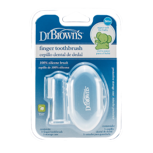 Δακτυλική Οδοντόβουρτσα Σιλικόνης Dr. Brown's