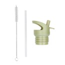 A Little Lovely Company Σετ Καπάκι Καλαμάκι Και Βουρτσάκι Dinosaurs