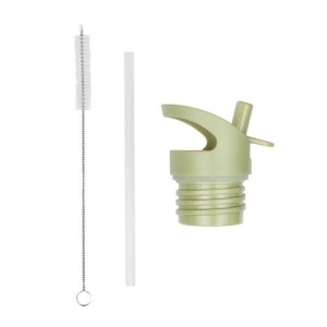 A Little Lovely Company Σετ Καπάκι Καλαμάκι Και Βουρτσάκι Dinosaurs