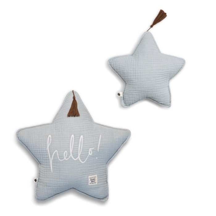 Διακοσμητικά Μαξιλαράκια Μουσελίνα Dove Grey  Funna Baby