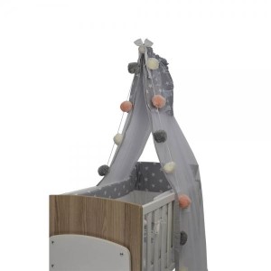 Διακοσμητική Γιρλάντα Με Pom Pom Ροζ Bebe Stars Διακοσμητική Γιρλάντα Με Pom Pom Ροζ Bebe Stars