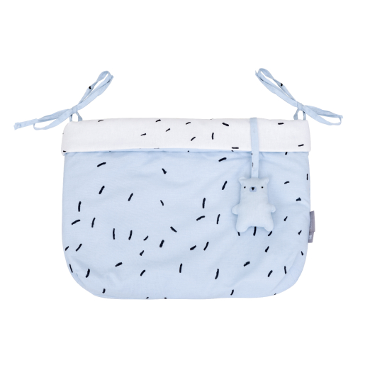 Kikka Boo Καλάθι Αποθήκευσης Για Πάνες Bear With Me Μπλε Kikka Boo Καλάθι Αποθήκευσης Για Πάνες Bear With Me Μπλε